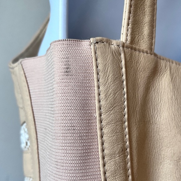 Vintage 90s SHAPE FX Women’s Whimsigoth Leather Bustier Corset Top Crochet Sz 10 - Picture 10 of 15